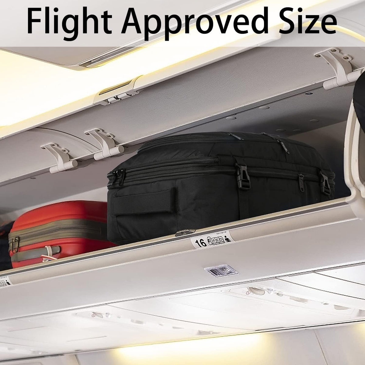 Carry On Backpack 40L Expandable Travel Backpack Luggage Suitcase | Flight Approved Extra Large Travel Bag, Business Weekender Daypack for Business Trips, College, Weekend Travel, and Daily Use