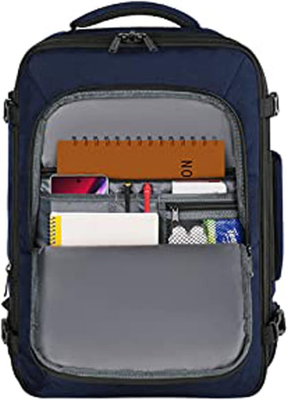 Carry On Backpack 40L Expandable Travel Backpack Luggage Suitcase | Flight Approved Extra Large Travel Bag, Business Weekender Daypack for Business Trips, College, Weekend Travel, and Daily Use