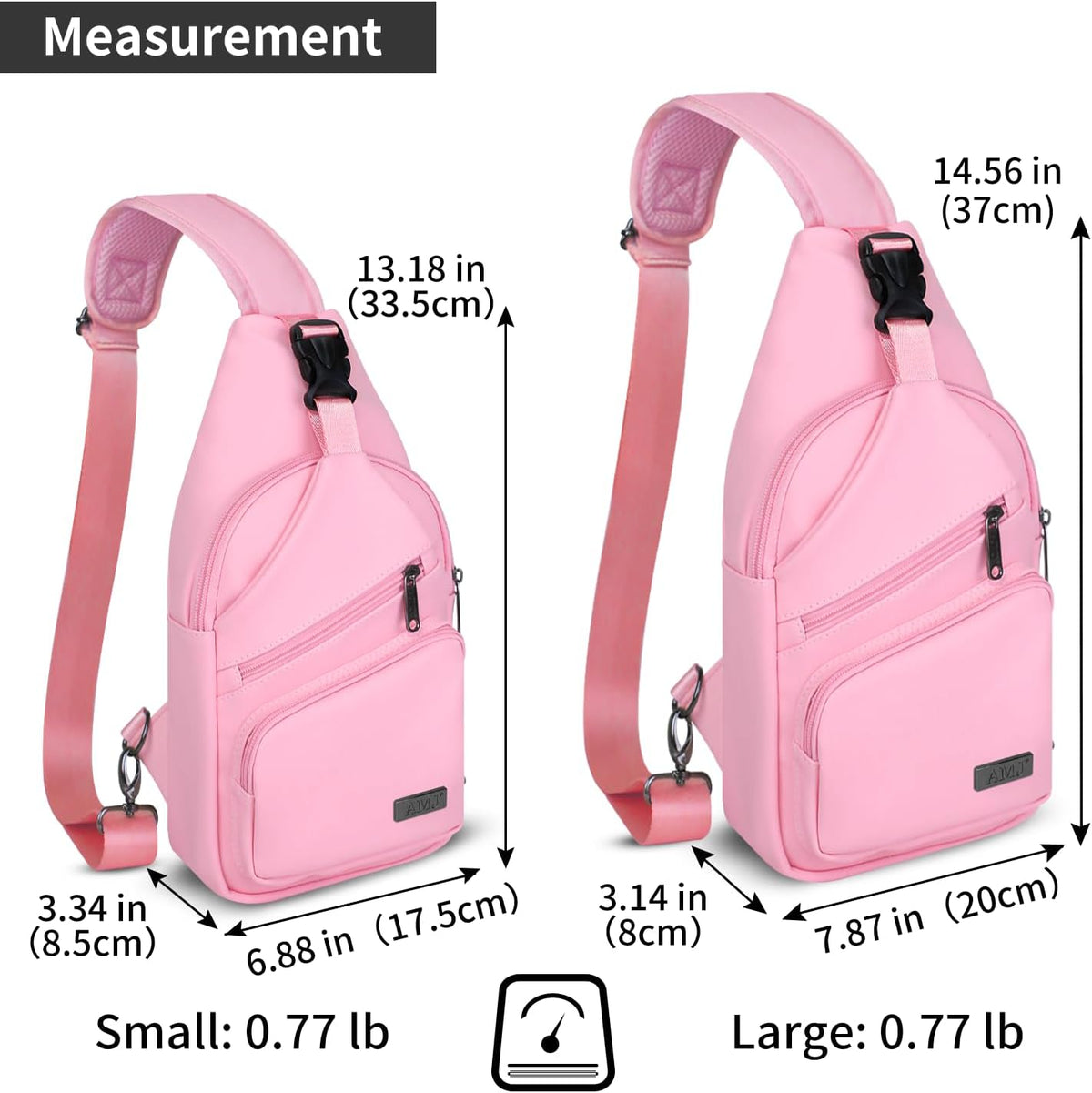 Crossbody Sling Bag Men Women, Casual Shoulder Backpack, Chest Daypack Satchel for Hiking Travel
