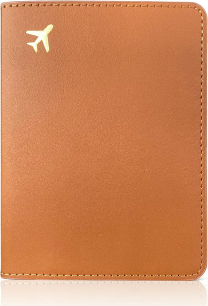Passport Holder for Travel Essentials,RFID Blocking Passport Cover Case for Travel Accessories,Travel Wallet for Women Men (Navy Blue)
