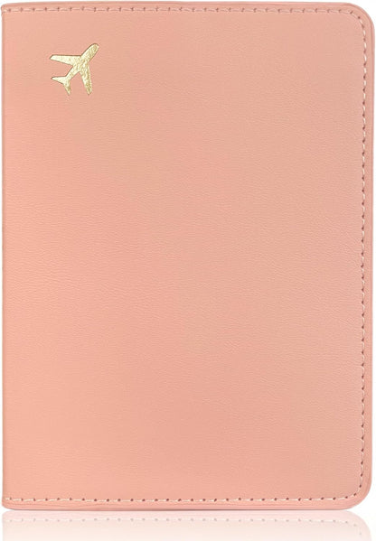 Passport Holder for Travel Essentials,RFID Blocking Passport Cover Case for Travel Accessories,Travel Wallet for Women Men (Navy Blue)