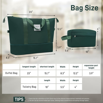 Hardshell Luggage Set, Travel Suitcase Set | Carry on suitcase,Travel luggage set with double spinner wheels and lock.14" 20" 24" 28"+Duffel Bag+Toiletry Bag - Colors B