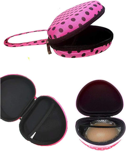 Bra Travel Case 2 Pack, Portable Bra Lingerie Storage Bikini Bag - Waterproof Underwear Organizer for Bra Sizes 30A-36C Cups
