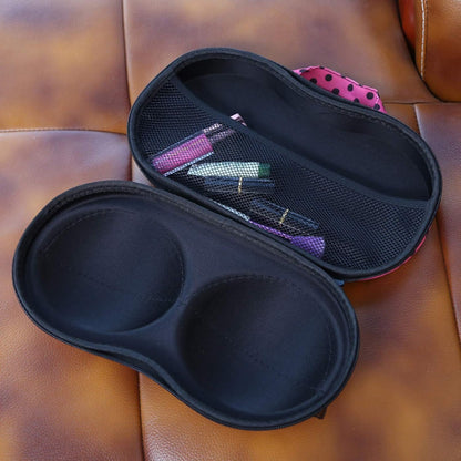 Bra Travel Case 2 Pack, Portable Bra Lingerie Storage Bikini Bag - Waterproof Underwear Organizer for Bra Sizes 30A-36C Cups