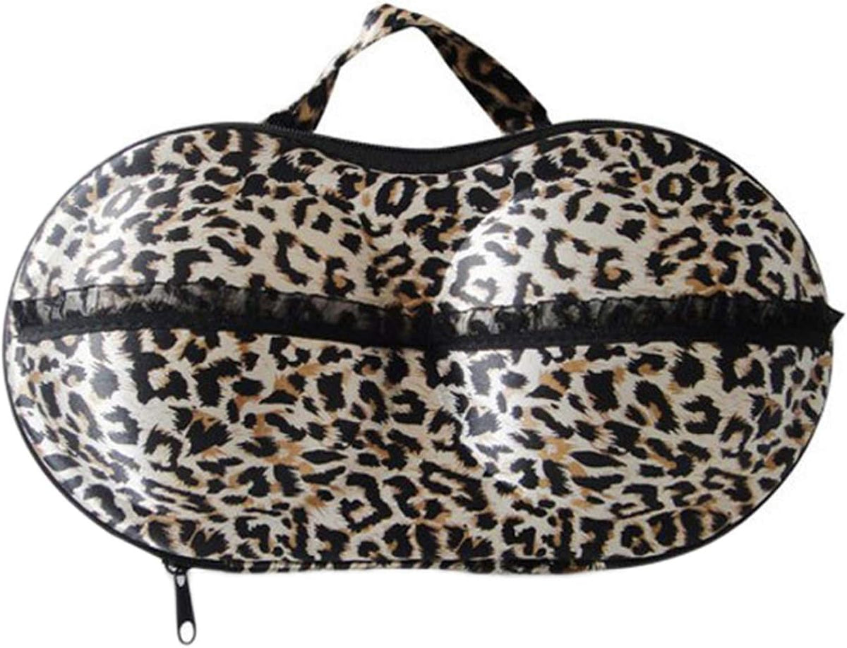 Bra Travel Case 2 Pack, Portable Bra Lingerie Storage Bikini Bag - Waterproof Underwear Organizer for Bra Sizes 30A-36C Cups
