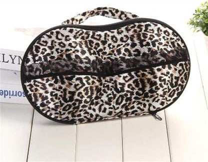 Bra Travel Case 2 Pack, Portable Bra Lingerie Storage Bikini Bag - Waterproof Underwear Organizer for Bra Sizes 30A-36C Cups