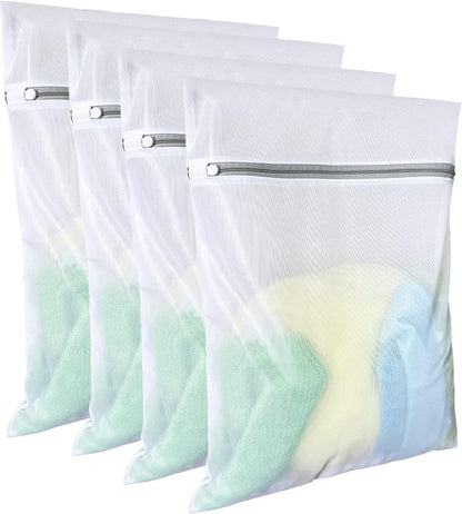 Lingerie Bags for Washing Delicates,Small Fine Mesh Laundry Bags,3Pcs(1 Large,1 Medium,1 Small)