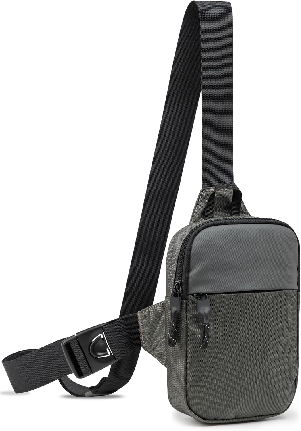 higouta Mini Sling Bag for Men Women, Small Crossbody Casual Utility Chest Phone Bag for Travel Workout
