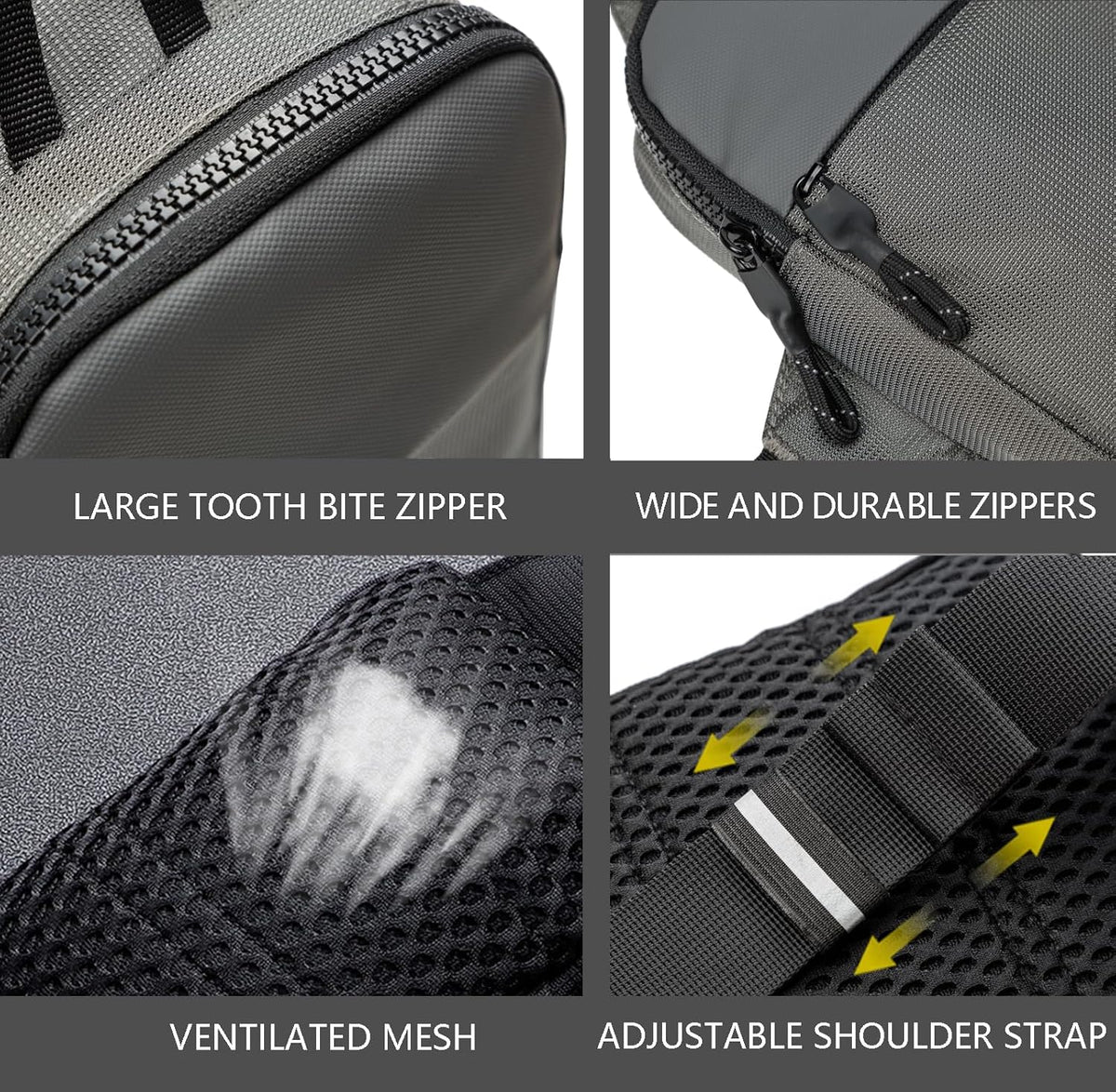 higouta Mini Sling Bag for Men Women, Small Crossbody Casual Utility Chest Phone Bag for Travel Workout