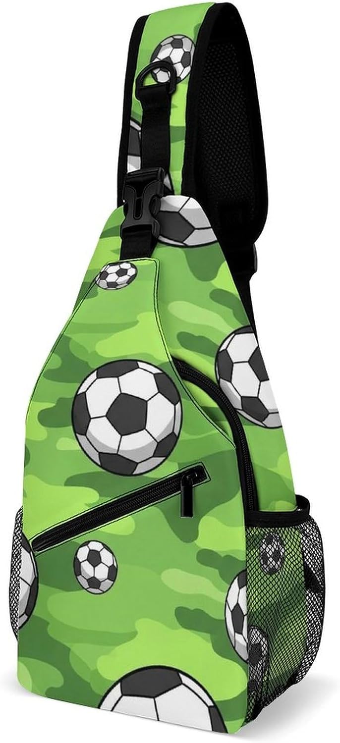 Men Women Sling Backpack Outdoor Sport Daypack Travel Bag, Multipurpose Anti-Theft Carry On Bag, Breathable Chest Sling Shoulder Backpacks Bags, Cute Sleep Sloth