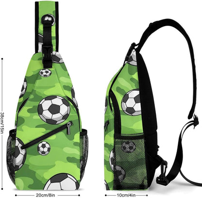 Men Women Sling Backpack Outdoor Sport Daypack Travel Bag, Multipurpose Anti-Theft Carry On Bag, Breathable Chest Sling Shoulder Backpacks Bags, Cute Sleep Sloth