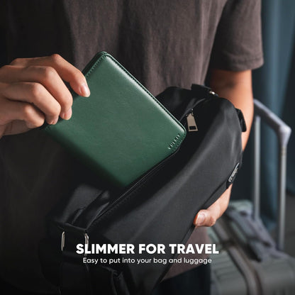 Passport Holder Magnetic Closure RFID Blocking Travel Wallet Passport Book Cover Boarding Pass Holder Travel Essentials