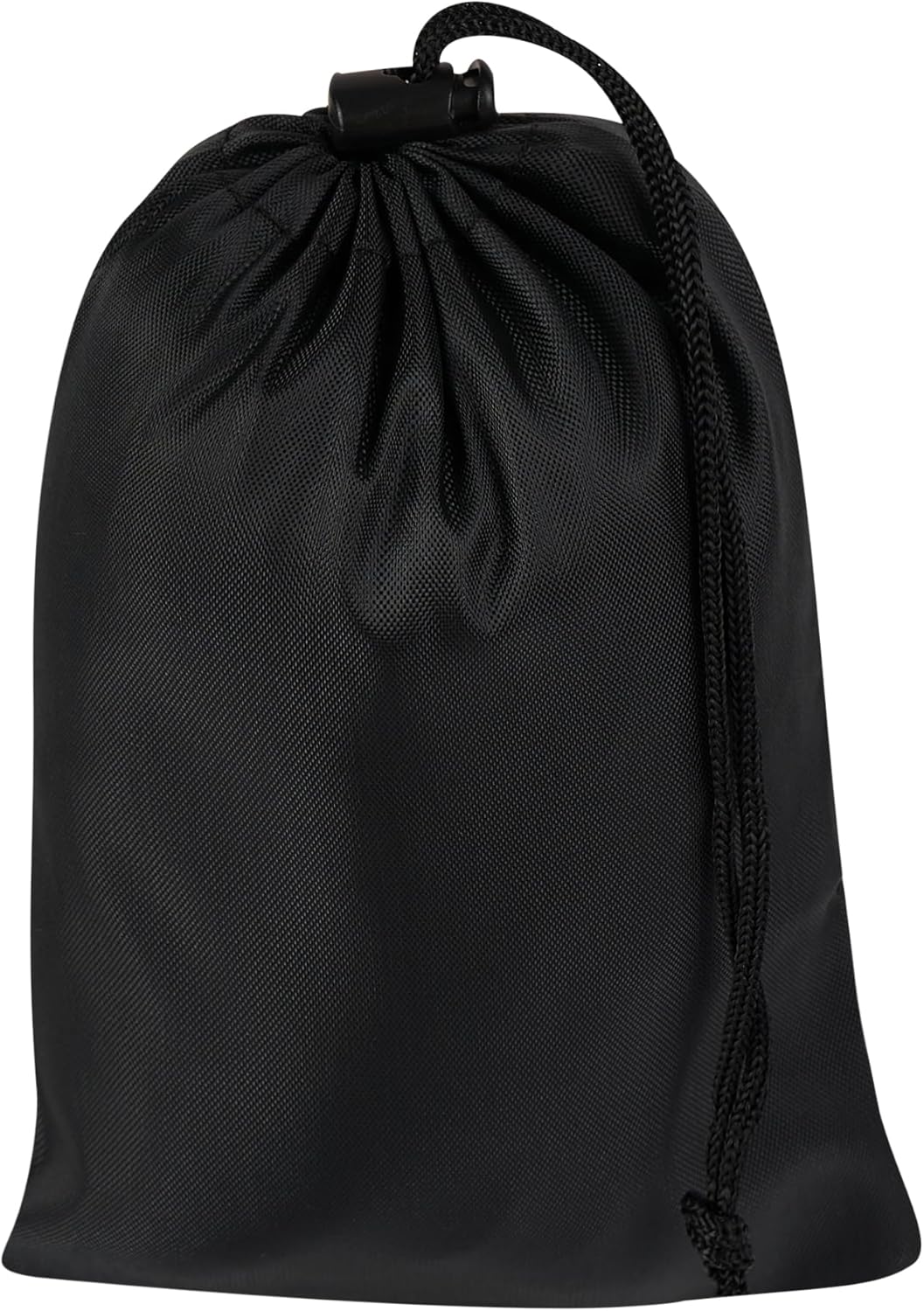 Drawstring Bag with Toggle - Nylon Cinch and Ditty Pouch for Shoes, Pantry, Closet, Travel (Red, 12 x 16 Inch, Set of 6)