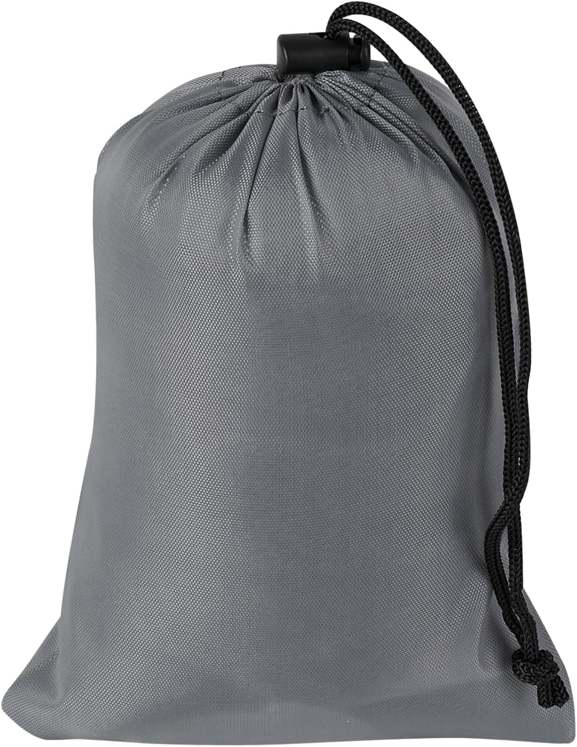Drawstring Bag with Toggle - Nylon Cinch and Ditty Pouch for Shoes, Pantry, Closet, Travel (Red, 12 x 16 Inch, Set of 6)
