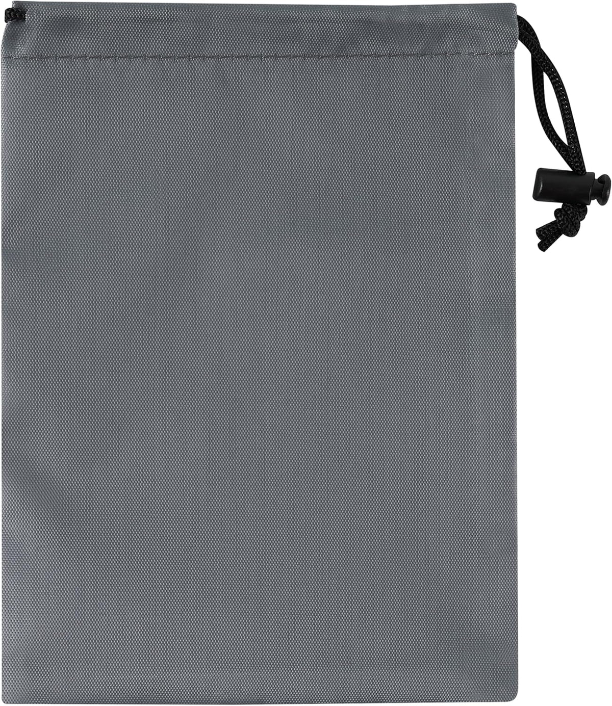 Drawstring Bag with Toggle - Nylon Cinch and Ditty Pouch for Shoes, Pantry, Closet, Travel (Red, 12 x 16 Inch, Set of 6)