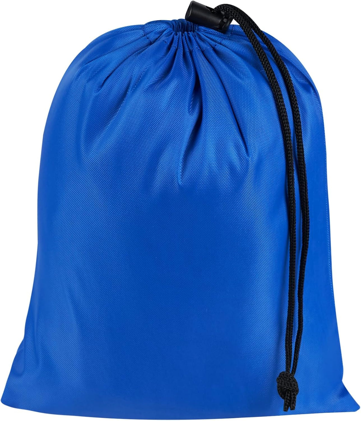 Drawstring Bag with Toggle - Nylon Cinch and Ditty Pouch for Shoes, Pantry, Closet, Travel (Red, 12 x 16 Inch, Set of 6)