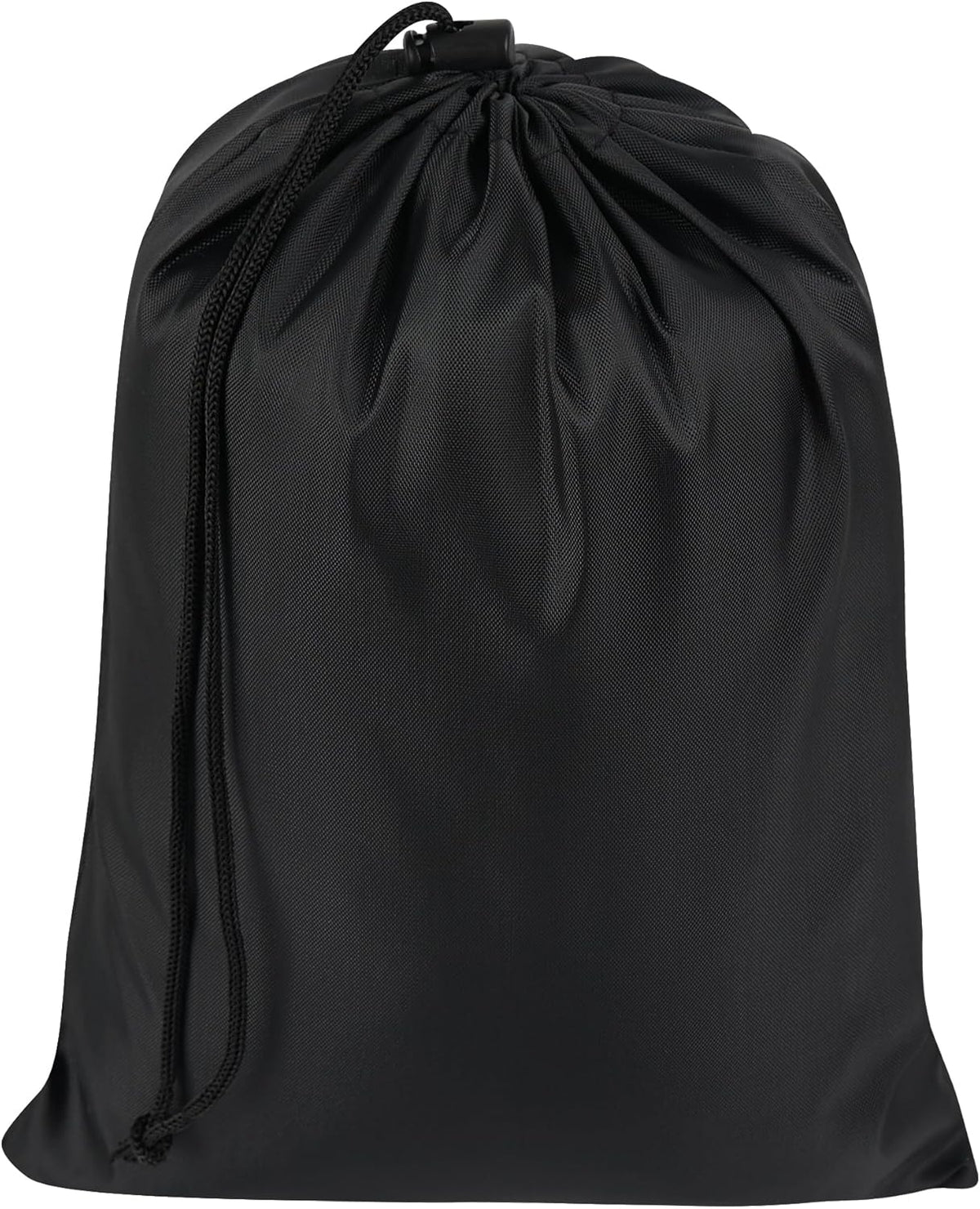 Drawstring Bag with Toggle - Nylon Cinch and Ditty Pouch for Shoes, Pantry, Closet, Travel (Red, 12 x 16 Inch, Set of 6)