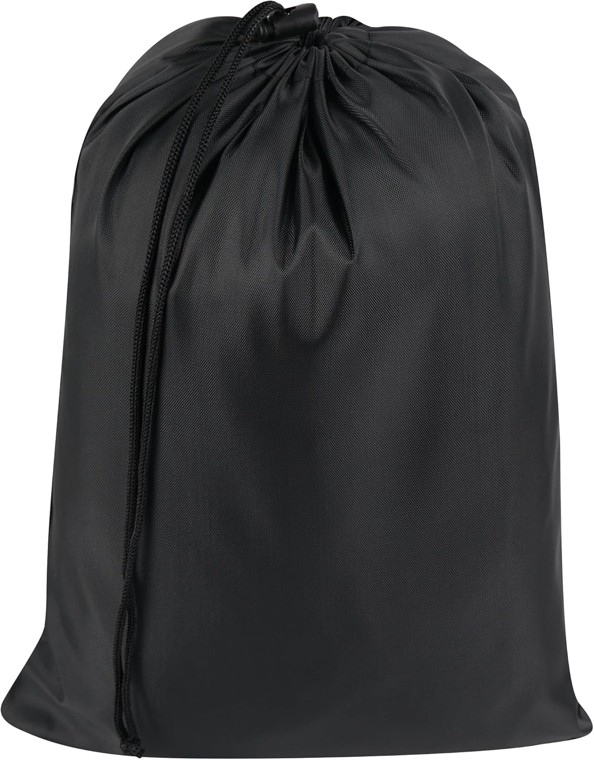 Drawstring Bag with Toggle - Nylon Cinch and Ditty Pouch for Shoes, Pantry, Closet, Travel (Red, 12 x 16 Inch, Set of 6)