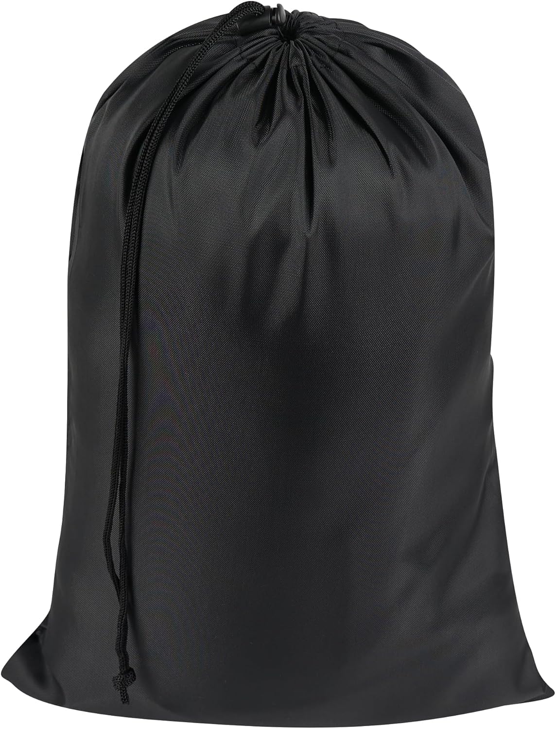 Drawstring Bag with Toggle - Nylon Cinch and Ditty Pouch for Shoes, Pantry, Closet, Travel (Red, 12 x 16 Inch, Set of 6)