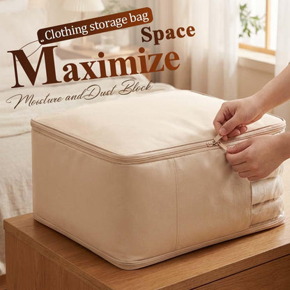 Ultra Space Saving Self Compression Organizer, 2026 New Space Saving Self Compression Organizer Space Bags, Heavy Duty Moving Bags for Comforters, Clothes, Blankets (Gray, Large)