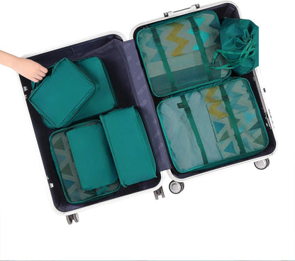 Packing Cubes Luggage Packing Organizers for Travel Accessories-Jet Black