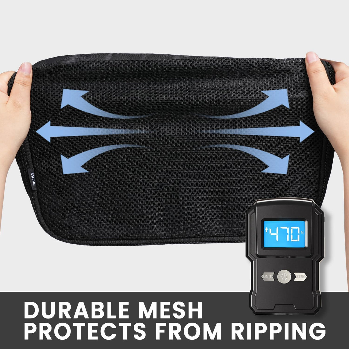 Packing Cubes Luggage Packing Organizers for Travel Accessories-Jet Black