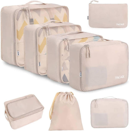 Packing Cubes Luggage Packing Organizers for Travel Accessories-Jet Black