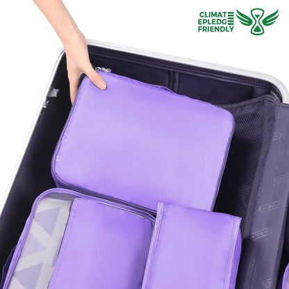 Packing Cubes Luggage Packing Organizers for Travel Accessories-Jet Black
