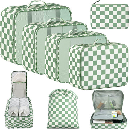 Packing Cubes Luggage Packing Organizers for Travel Accessories-Jet Black