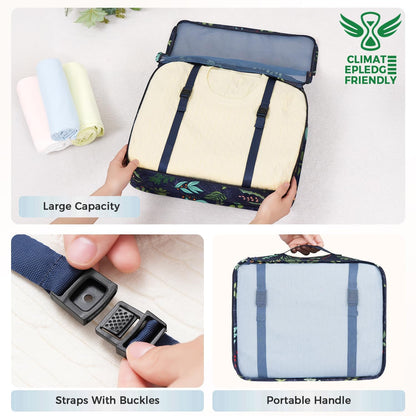 Packing Cubes Luggage Packing Organizers for Travel Accessories-Jet Black