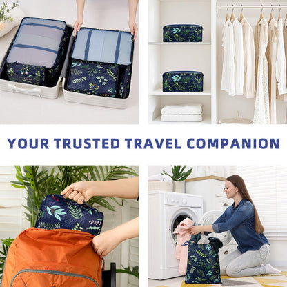 Packing Cubes Luggage Packing Organizers for Travel Accessories-Jet Black