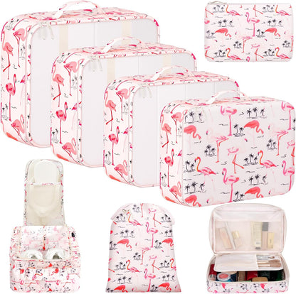 Packing Cubes Luggage Packing Organizers for Travel Accessories-Jet Black