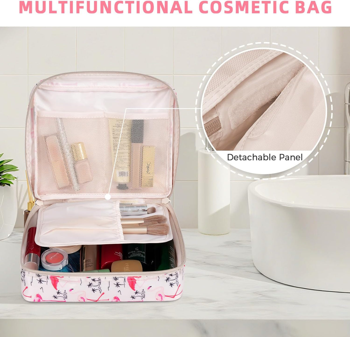 Packing Cubes Luggage Packing Organizers for Travel Accessories-Jet Black