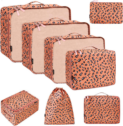 Packing Cubes Luggage Packing Organizers for Travel Accessories-Jet Black