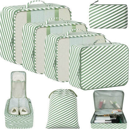 Packing Cubes Luggage Packing Organizers for Travel Accessories-Jet Black