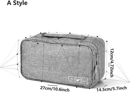Travel Underwear Organizer Bag Travel Bra Organizer Bag Waterproof Panties Sock Underwear Storage Daily Women Wash Package Finishing Bags(Color 8)