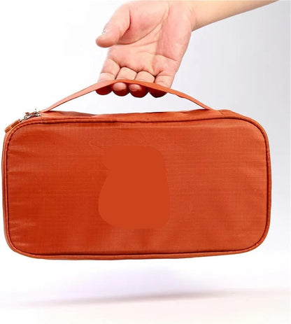 Travel Underwear Organizer Bag Travel Bra Organizer Bag Waterproof Panties Sock Underwear Storage Daily Women Wash Package Finishing Bags(Color 8)