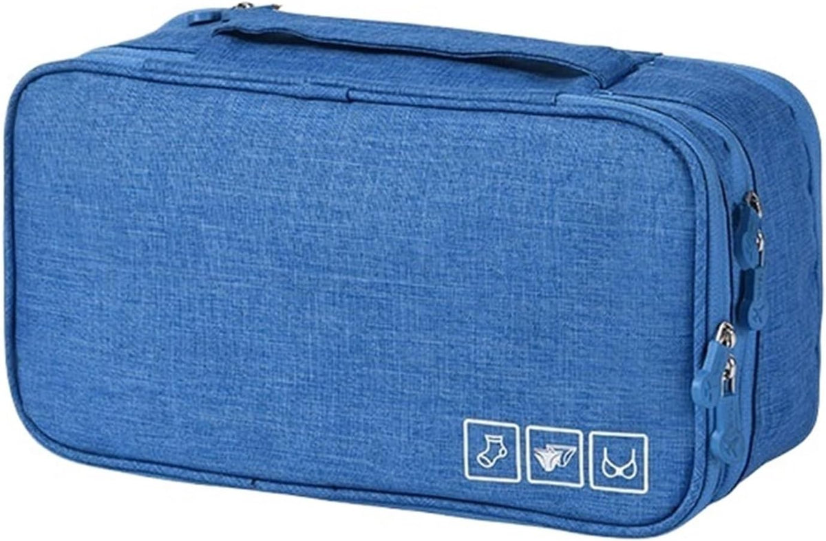 Travel Underwear Organizer Bag Travel Bra Organizer Bag Waterproof Panties Sock Underwear Storage Daily Women Wash Package Finishing Bags(Color 8)