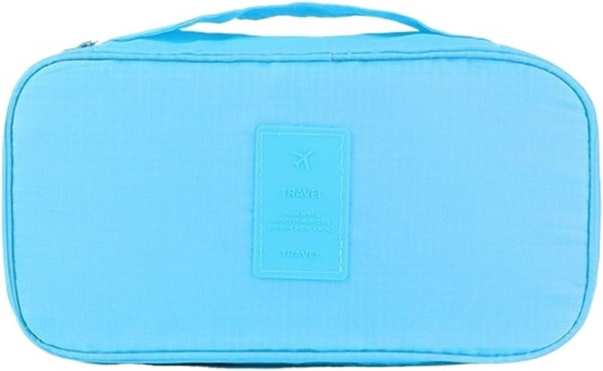 Travel Underwear Organizer Bag Travel Bra Organizer Bag Waterproof Panties Sock Underwear Storage Daily Women Wash Package Finishing Bags(Color 8)