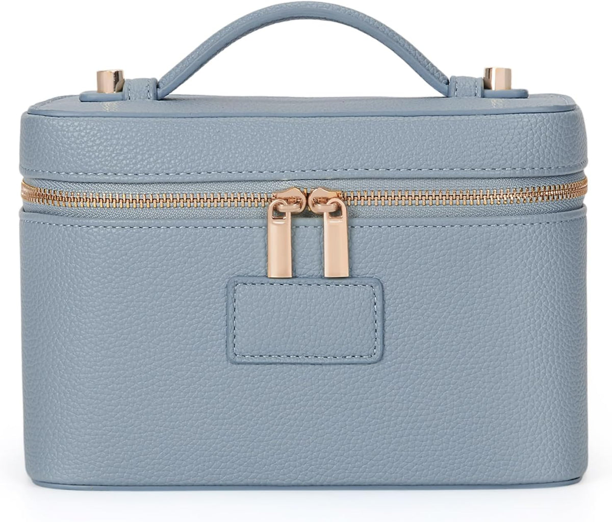 Makeup Bag Vanity Case for Women Leather Cosmetic Bag Travel Toiletry Bags Portable Makeup Organizer Case