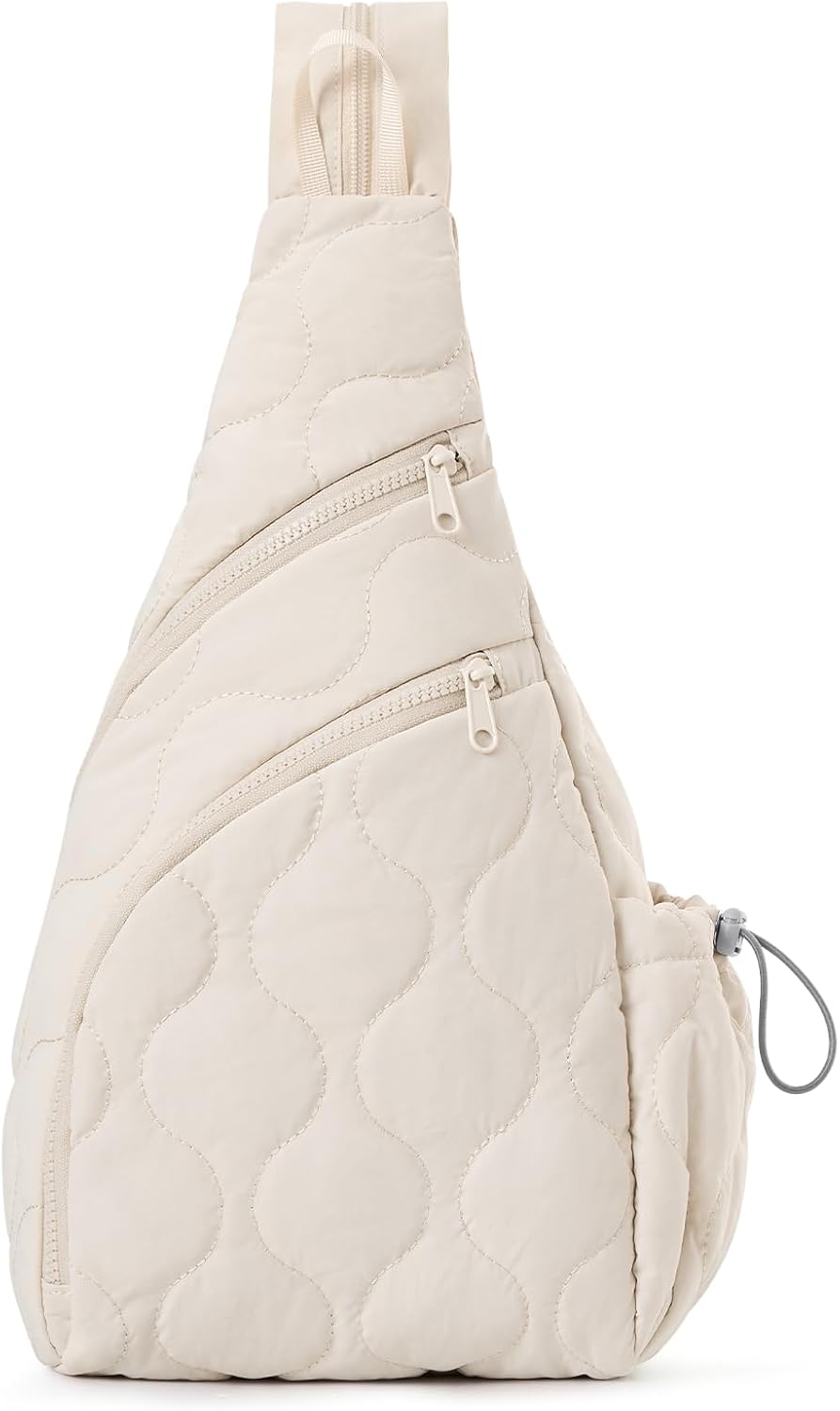 Casual Crossbody Bag Sling Daypack for Women Lightweight Backpack Fashionable Chest Bag for Daily Outings