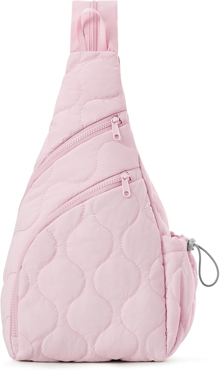 Casual Crossbody Bag Sling Daypack for Women Lightweight Backpack Fashionable Chest Bag for Daily Outings