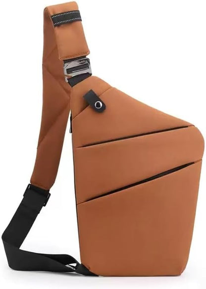 Crossbody Travel Bags for Women, Anti Theft Proof Safe Slim Sling Travel Purses, Personal Flex Shoulder Bag for Men Women