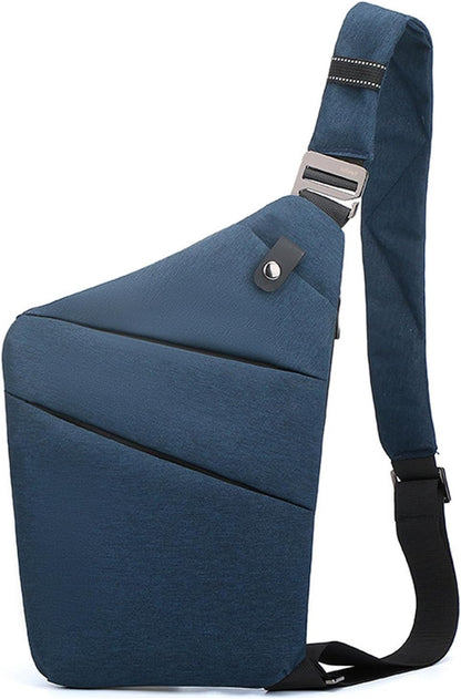 Crossbody Travel Bags for Women, Anti Theft Proof Safe Slim Sling Travel Purses, Personal Flex Shoulder Bag for Men Women