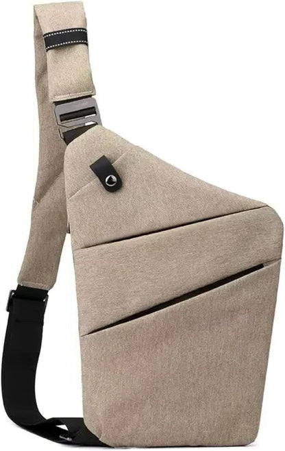 Crossbody Travel Bags for Women, Anti Theft Proof Safe Slim Sling Travel Purses, Personal Flex Shoulder Bag for Men Women