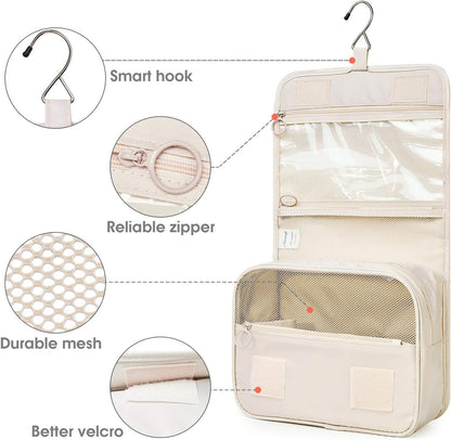 Small Hanging Travel Toiletry Bag for Women, Travel Bag for Toiletries, Makeup Bag Organizer Make Up Bags Cosmetic Bags for Girls