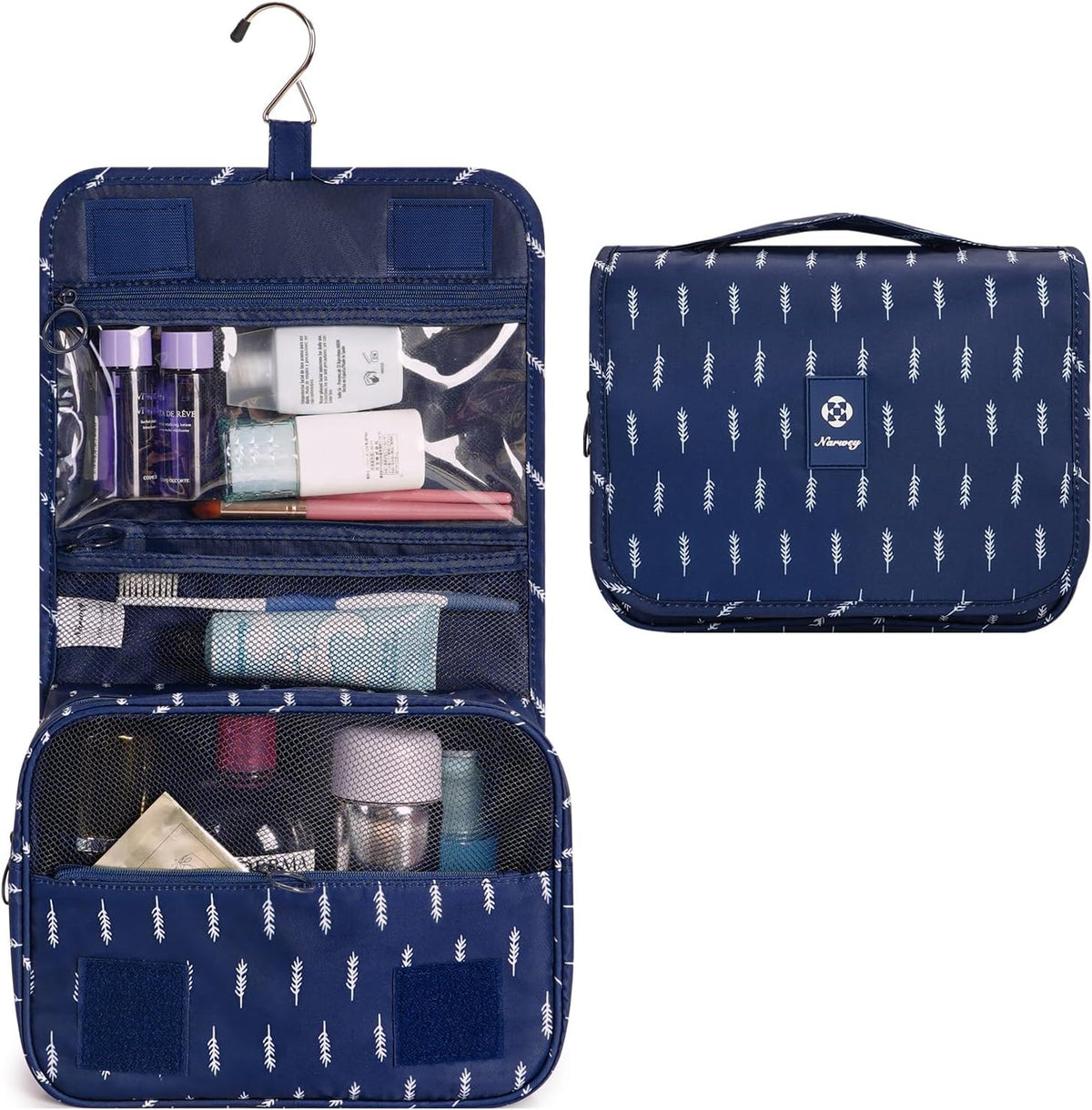 Small Hanging Travel Toiletry Bag for Women, Travel Bag for Toiletries, Makeup Bag Organizer Make Up Bags Cosmetic Bags for Girls