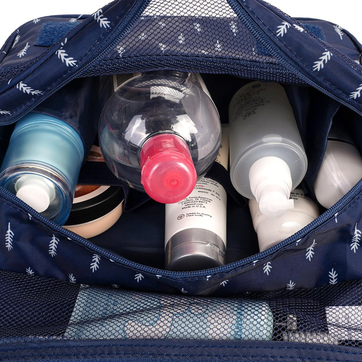 Small Hanging Travel Toiletry Bag for Women, Travel Bag for Toiletries, Makeup Bag Organizer Make Up Bags Cosmetic Bags for Girls