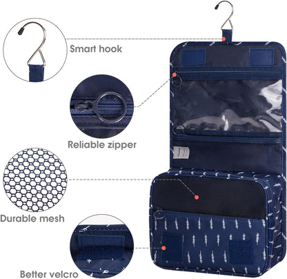 Small Hanging Travel Toiletry Bag for Women, Travel Bag for Toiletries, Makeup Bag Organizer Make Up Bags Cosmetic Bags for Girls