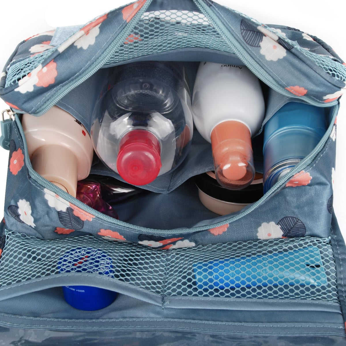 Small Hanging Travel Toiletry Bag for Women, Travel Bag for Toiletries, Makeup Bag Organizer Make Up Bags Cosmetic Bags for Girls